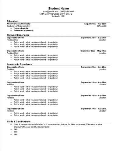 Classic Academic Template